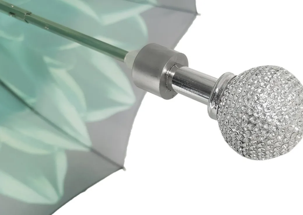 Ombrello pieghevole da donna - antivento - cristalli Swarovski