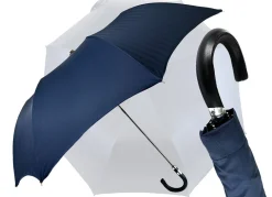 Ombrello pieghevole da uomo Blu scuro