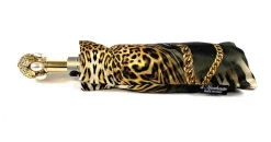 Ombrello Pieghevole Leopardato Con Catene