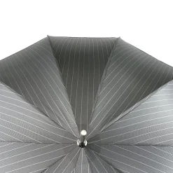 Ombrello rigato grigio il Marchesato