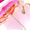 Ombrello rosa con Disegno Rose
