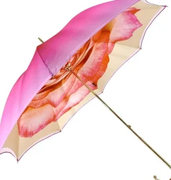 Ombrello rosa con Disegno Rose