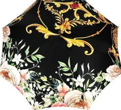 Ombrello sfizioso con ornamenti e corone