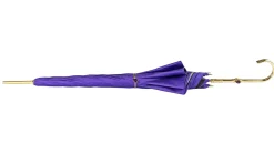 Originale ombrello viola con fantasia multicolore