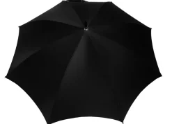 Oversize Uomini Ombrello Nero Extra Forte Tessuto