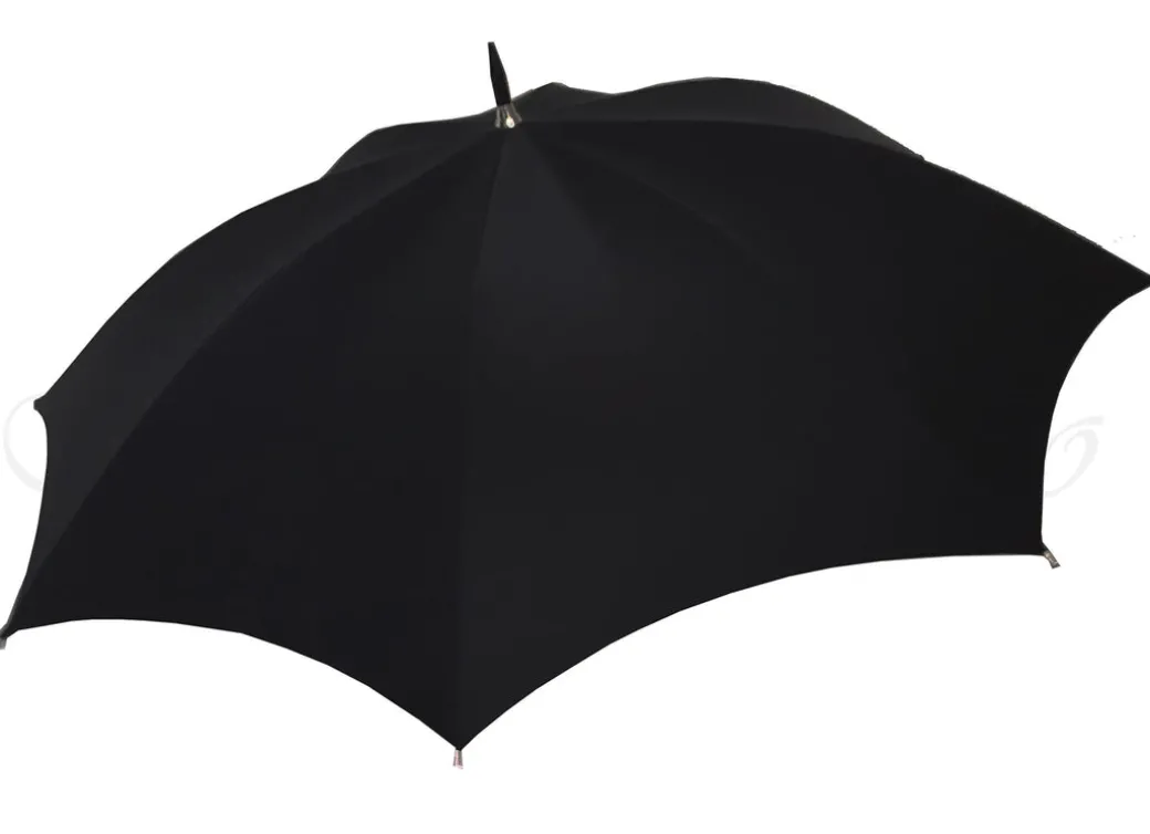 Oversize Uomini Ombrello Nero Extra Forte Tessuto