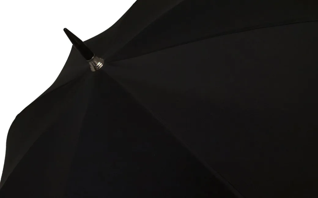 Oversize Uomini Ombrello Nero Extra Forte Tessuto