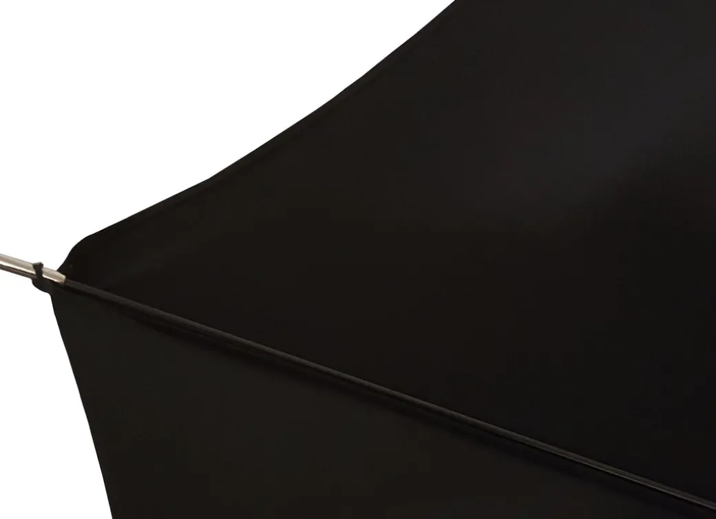 Oversize Uomini Ombrello Nero Extra Forte Tessuto