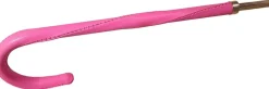 Parasole Fiorellini rosa - Impugnatura in pelle rosa