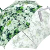 Parasole verde floreale