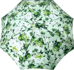 Parasole verde floreale