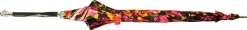 Pasarole floreale multicolor - Manico in pelle nera