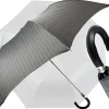 Pieghevole elegante rigato grigio