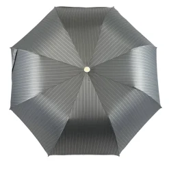 Pieghevole elegante rigato grigio