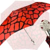 Pieghevole rosso e nero da donna