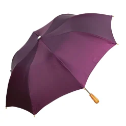 Plum Majesty: Exclusive Umbrella in Plum Color with Ornamental Design