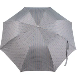 Polka Dots Jacquard: Foldable Umbrella with Bamboo