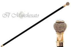 Pomolo scintillante con cristalli