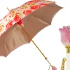 Premium Craft Umbrella with Beautiful Hand-Painted Rose Detail