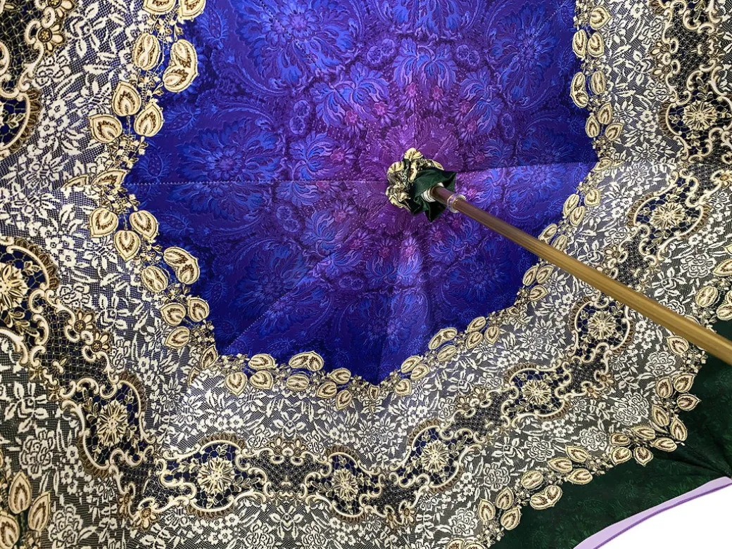 Progetto Barocco elegante - Handmade in Moda Ombrello Per Donne il Marchesato Ombrelli