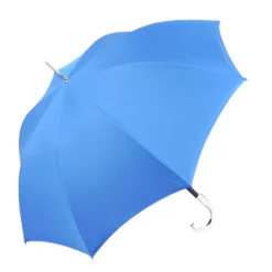 Royal Blue Umbrella with Shimmering Crystal Accents for Luxurious Styl