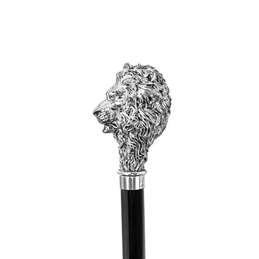 925Silver Plaked Leon Walking Stick