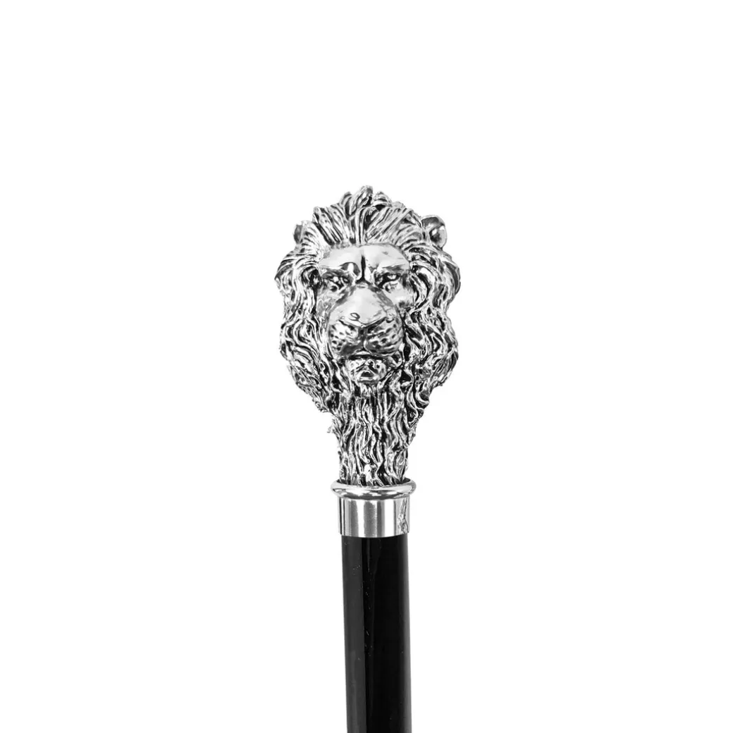 925Silver Plaked Leon Walking Stick