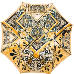 Sleek Italian Majolica Umbrella