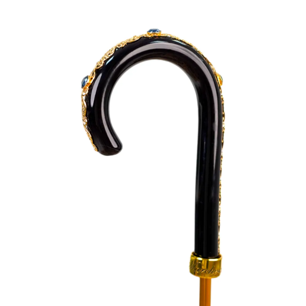 Sleek Italian Majolica Umbrella
