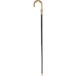 Stick a piedi per l'uomo in ottone - 24k Gold placcati con sfera argentata