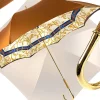 Stupendo ombrello in bronzo con catene
