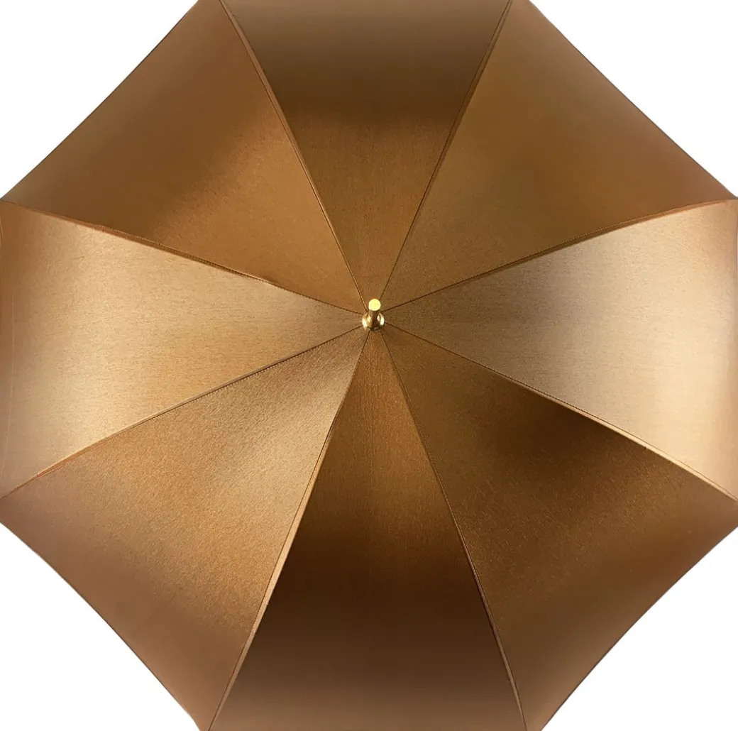 Stupendo ombrello in bronzo con catene