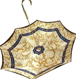 Stupendo ombrello in bronzo con catene