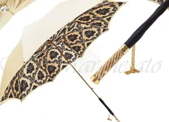 Stylish Baroque Design - Handmade Fashion Umbrella For Women il Marchesato Ombrelli