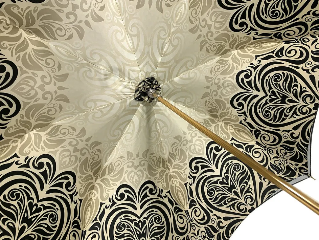 Stylish Baroque Design - Handmade Fashion Umbrella For Women il Marchesato Ombrelli