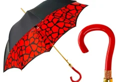 Stylish Black and Red Umbrella