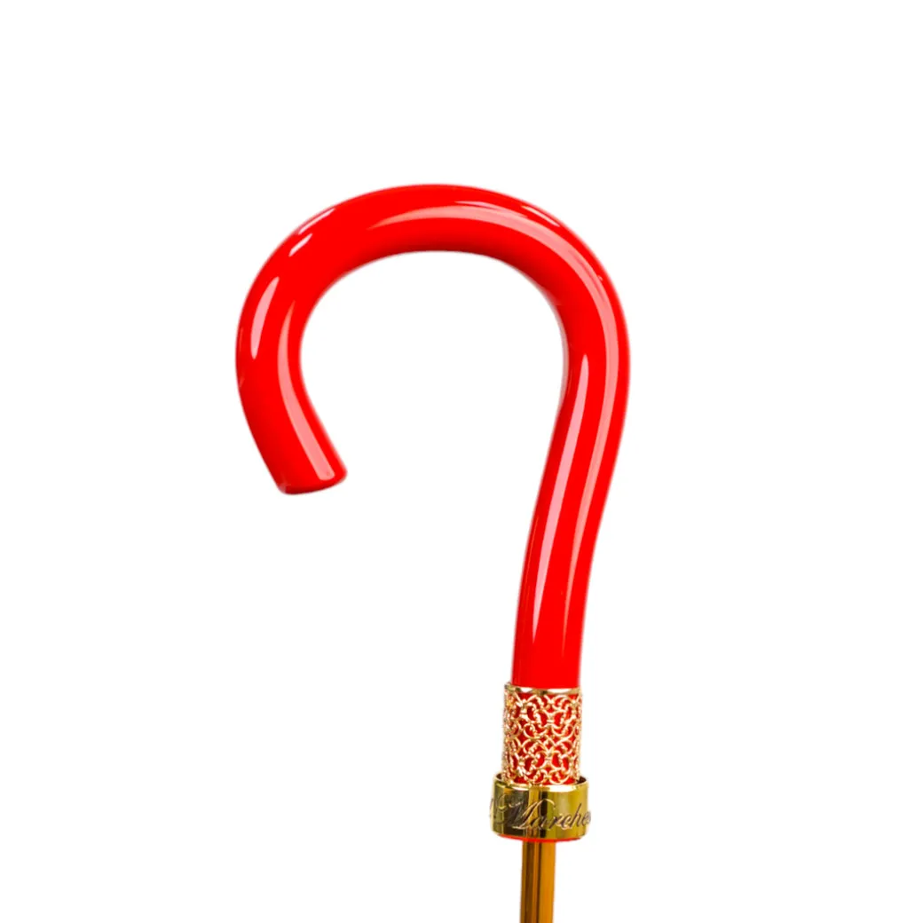 Stylish Black and Red Umbrella