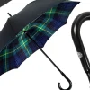 Uomo fatte a mano Ombrello Disegno Tartan