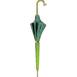 Verde gradiente luminoso con design floreale